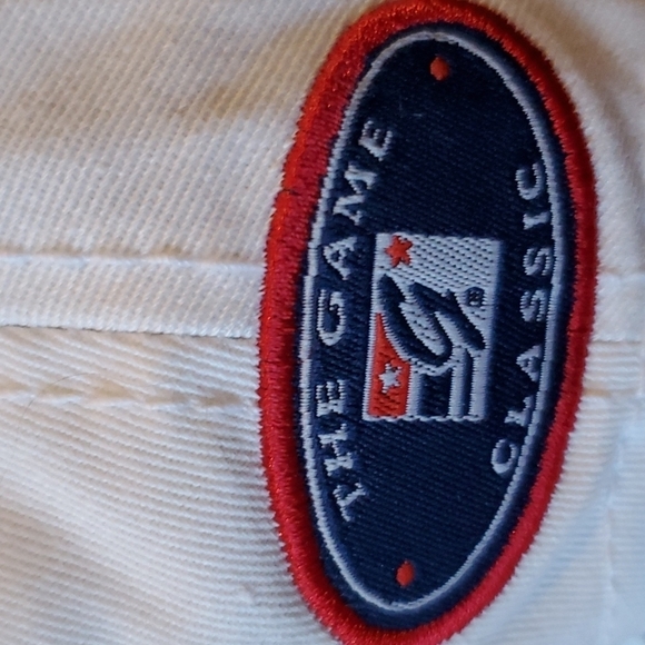 The Game Classic Headwear white ball cap. One size, adjustable - Picture 3 of 8